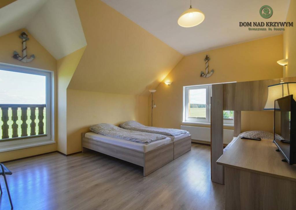 Dom Nad Krzywym - Prywatna Plaza, 2 Boiska, Sauna, Plac Zabaw Krzywe  Eksteriør bilde