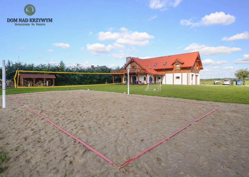 Dom Nad Krzywym - Prywatna Plaza, 2 Boiska, Sauna, Plac Zabaw Krzywe  Eksteriør bilde