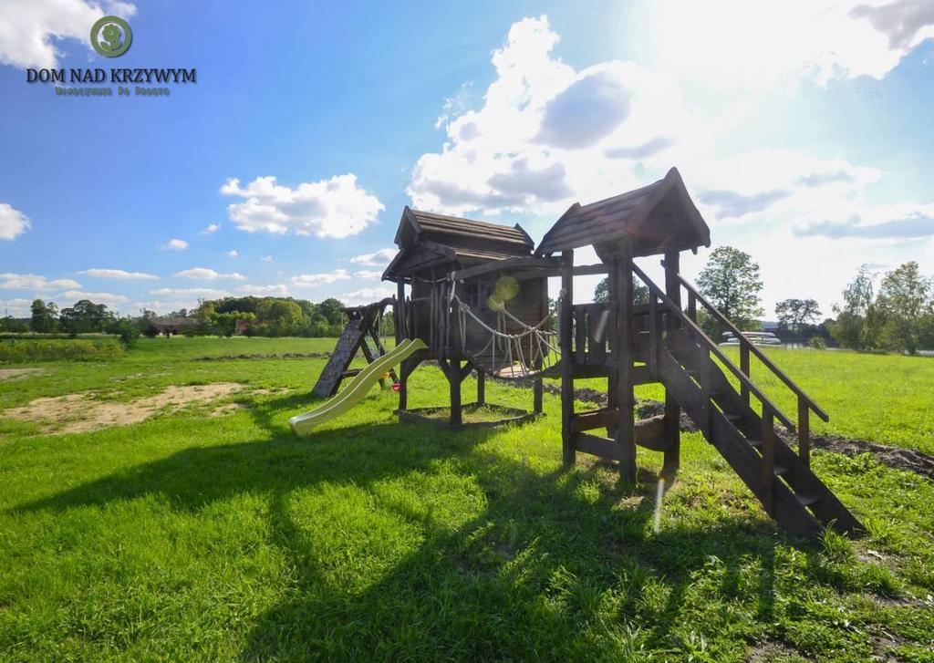 Dom Nad Krzywym - Prywatna Plaza, 2 Boiska, Sauna, Plac Zabaw Krzywe  Eksteriør bilde