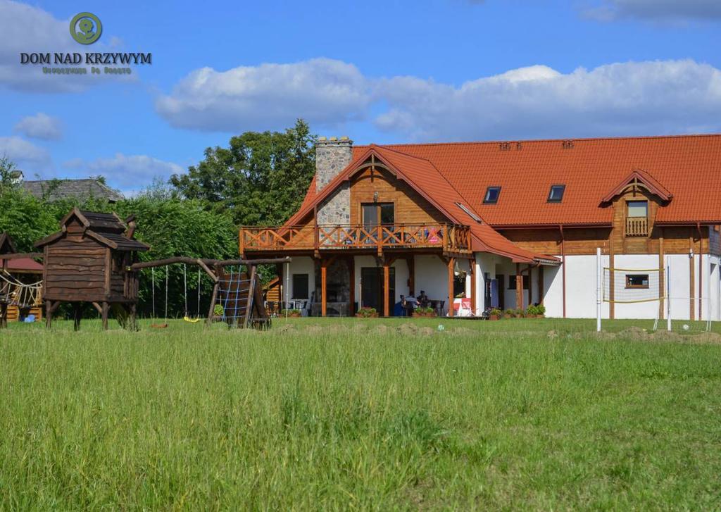 Dom Nad Krzywym - Prywatna Plaza, 2 Boiska, Sauna, Plac Zabaw Krzywe  Eksteriør bilde