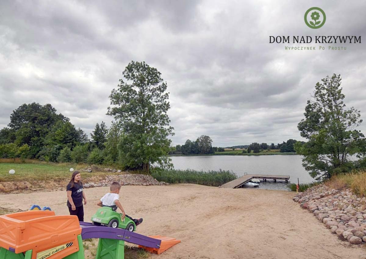 Dom Nad Krzywym - Prywatna Plaza, 2 Boiska, Sauna, Plac Zabaw Krzywe  Eksteriør bilde
