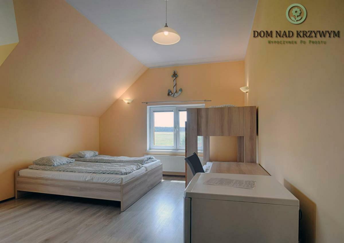 Dom Nad Krzywym - Prywatna Plaza, 2 Boiska, Sauna, Plac Zabaw Krzywe  Eksteriør bilde