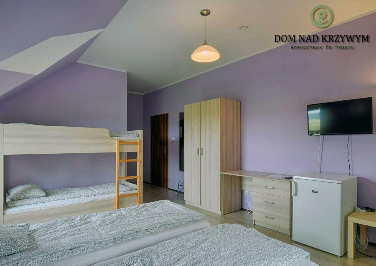 Dom Nad Krzywym - Prywatna Plaza, 2 Boiska, Sauna, Plac Zabaw Krzywe  Eksteriør bilde
